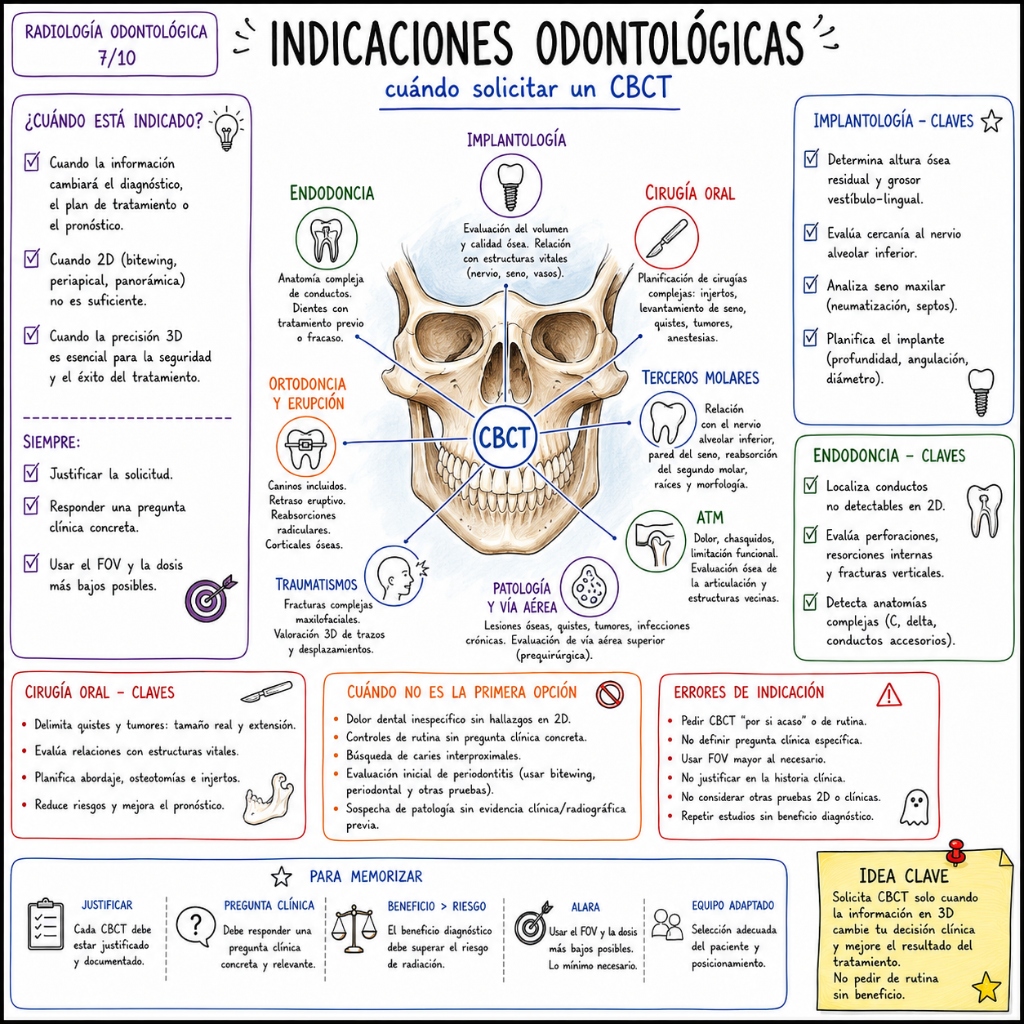 Indicaciones Odontológicas CBCT
